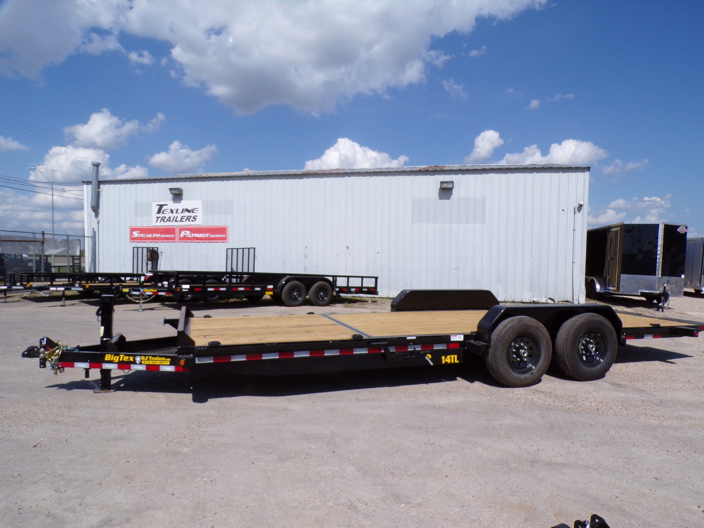 2025 BIG TEX 83x22 TILT Equipment Utility Trailer - FREE SHIPPING !!!