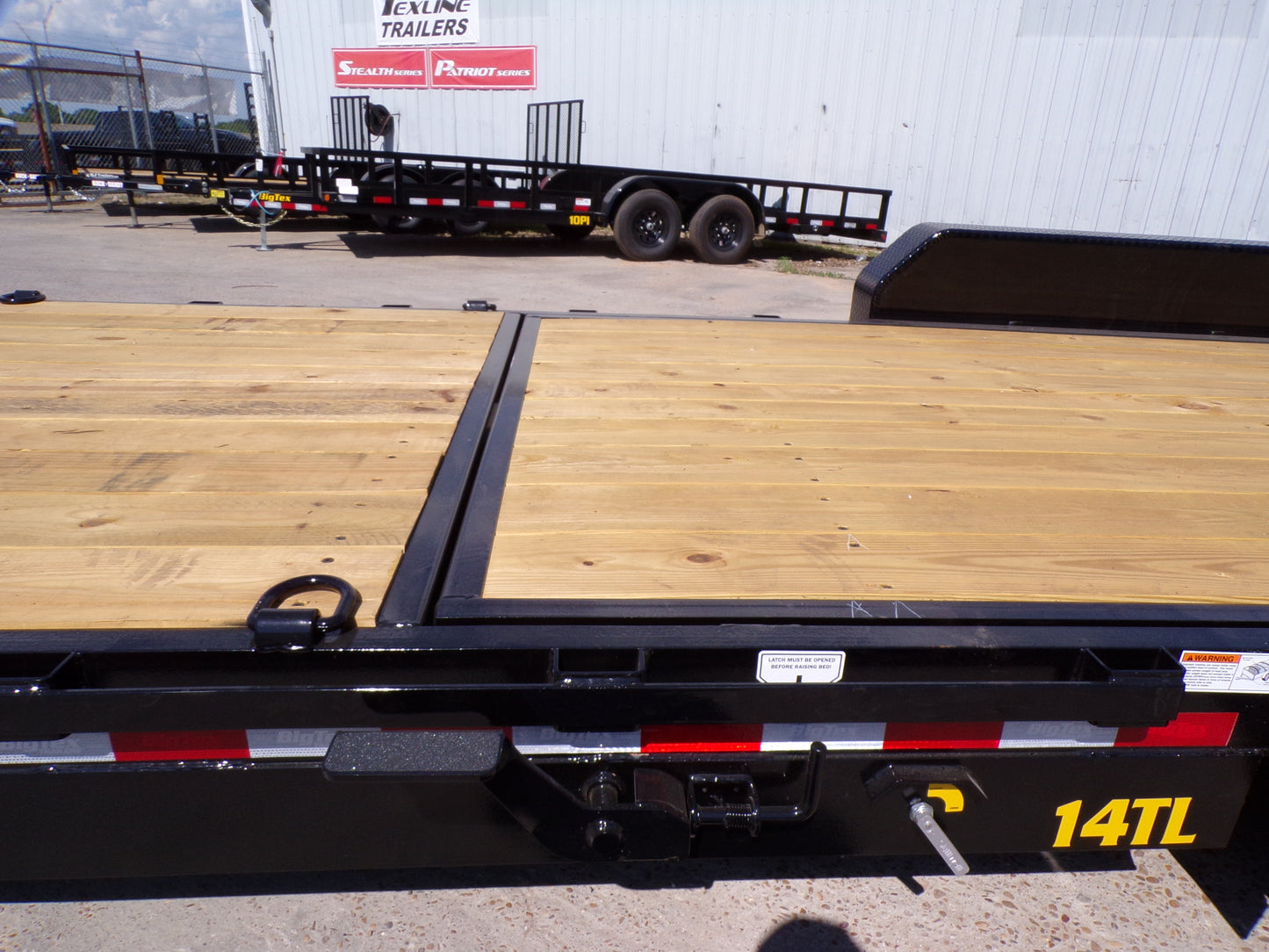 2025 BIG TEX 83x22 TILT Equipment Utility Trailer - FREE SHIPPING !!!