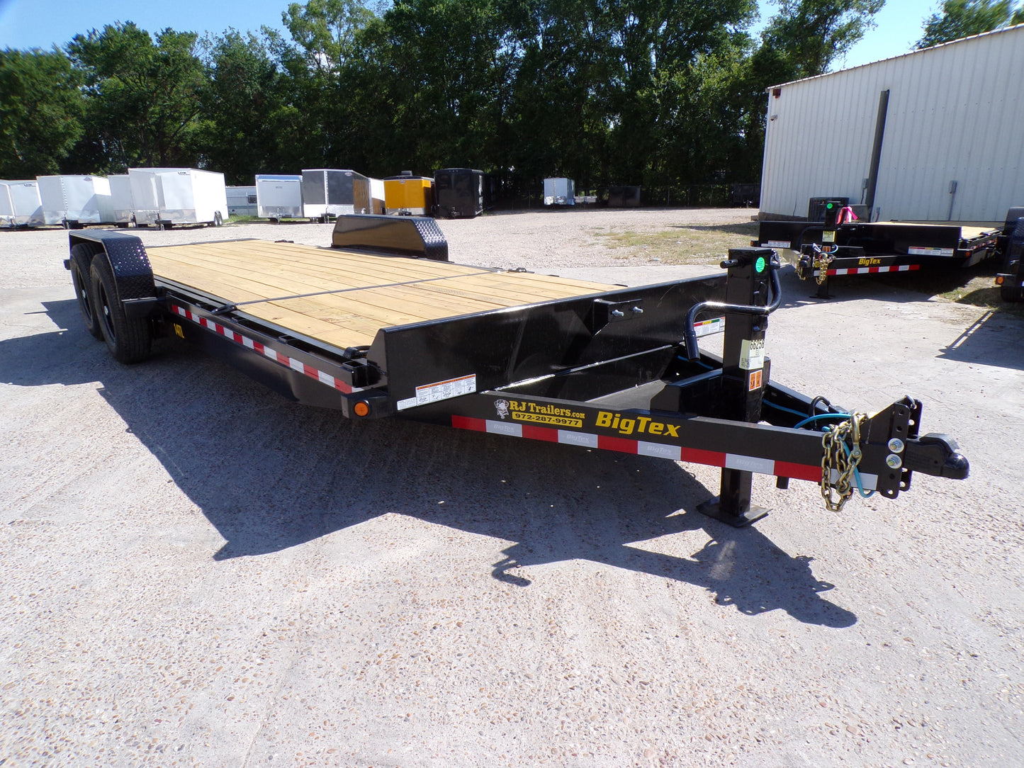 2025 BIG TEX 83x22 TILT Equipment Utility Trailer - FREE SHIPPING !!!