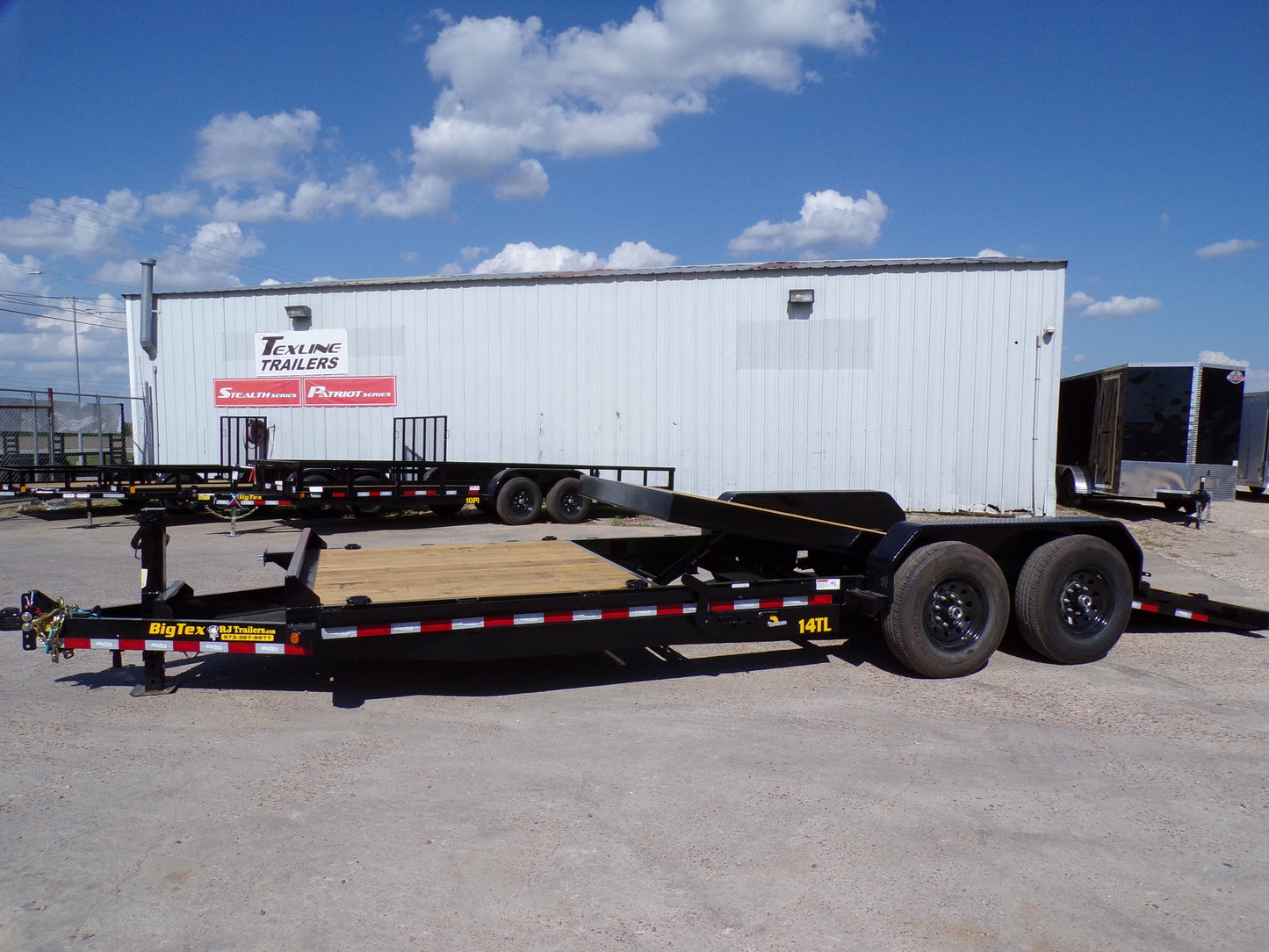 2025 BIG TEX 83x22 TILT Equipment Utility Trailer - FREE SHIPPING !!!