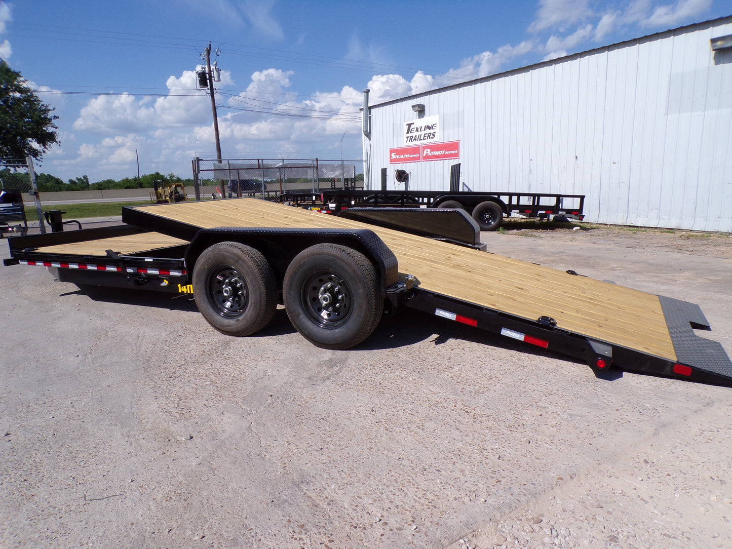 2025 BIG TEX 83x22 TILT Equipment Utility Trailer - FREE SHIPPING !!!