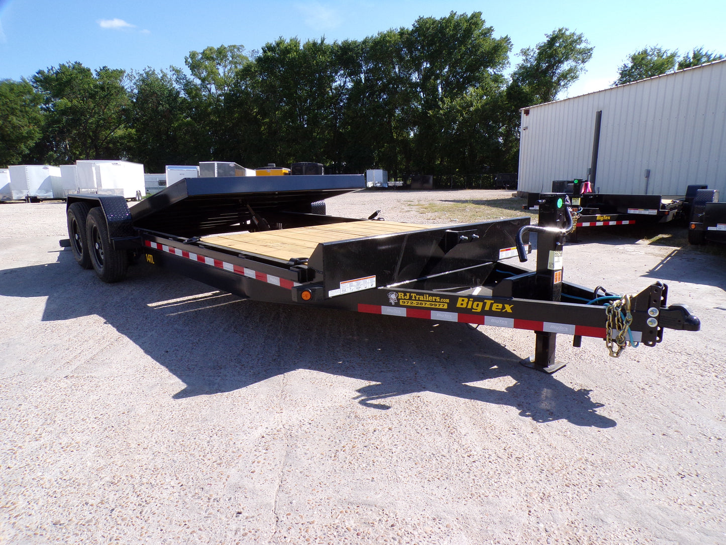 2025 BIG TEX 83x22 TILT Equipment Utility Trailer - FREE SHIPPING !!!