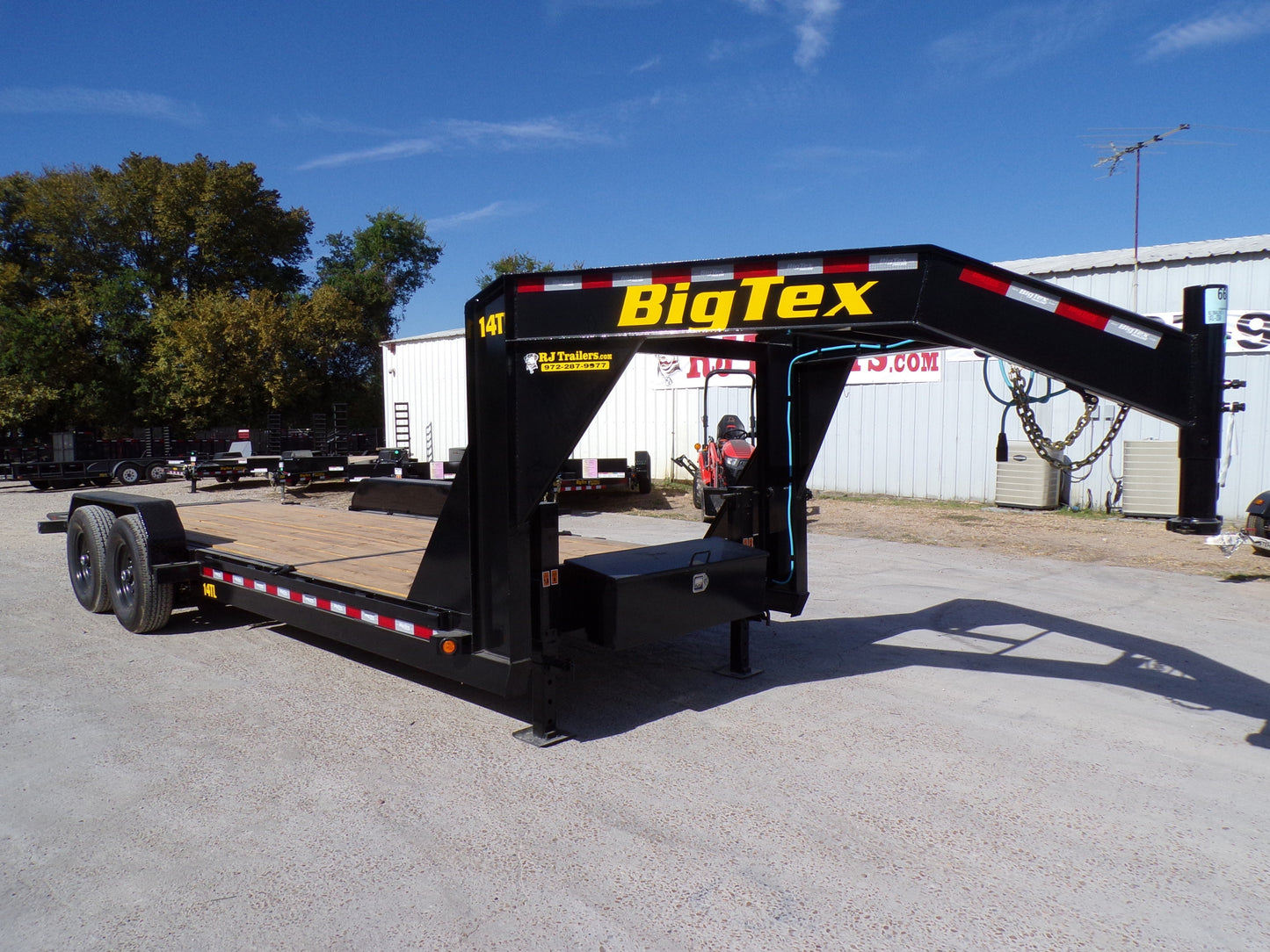 2025 BIG TEX 83x22 TILT Gooseneck Equipment Utility Trailer - FREE SHIPPING !!!