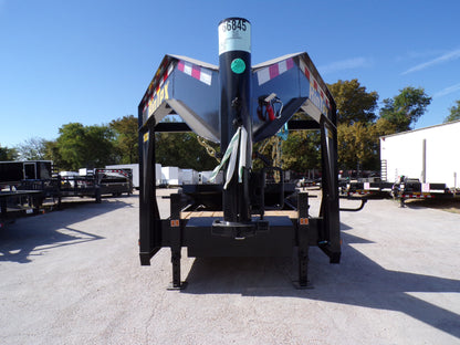 2025 BIG TEX 83x22 TILT Gooseneck Equipment Utility Trailer - FREE SHIPPING !!!