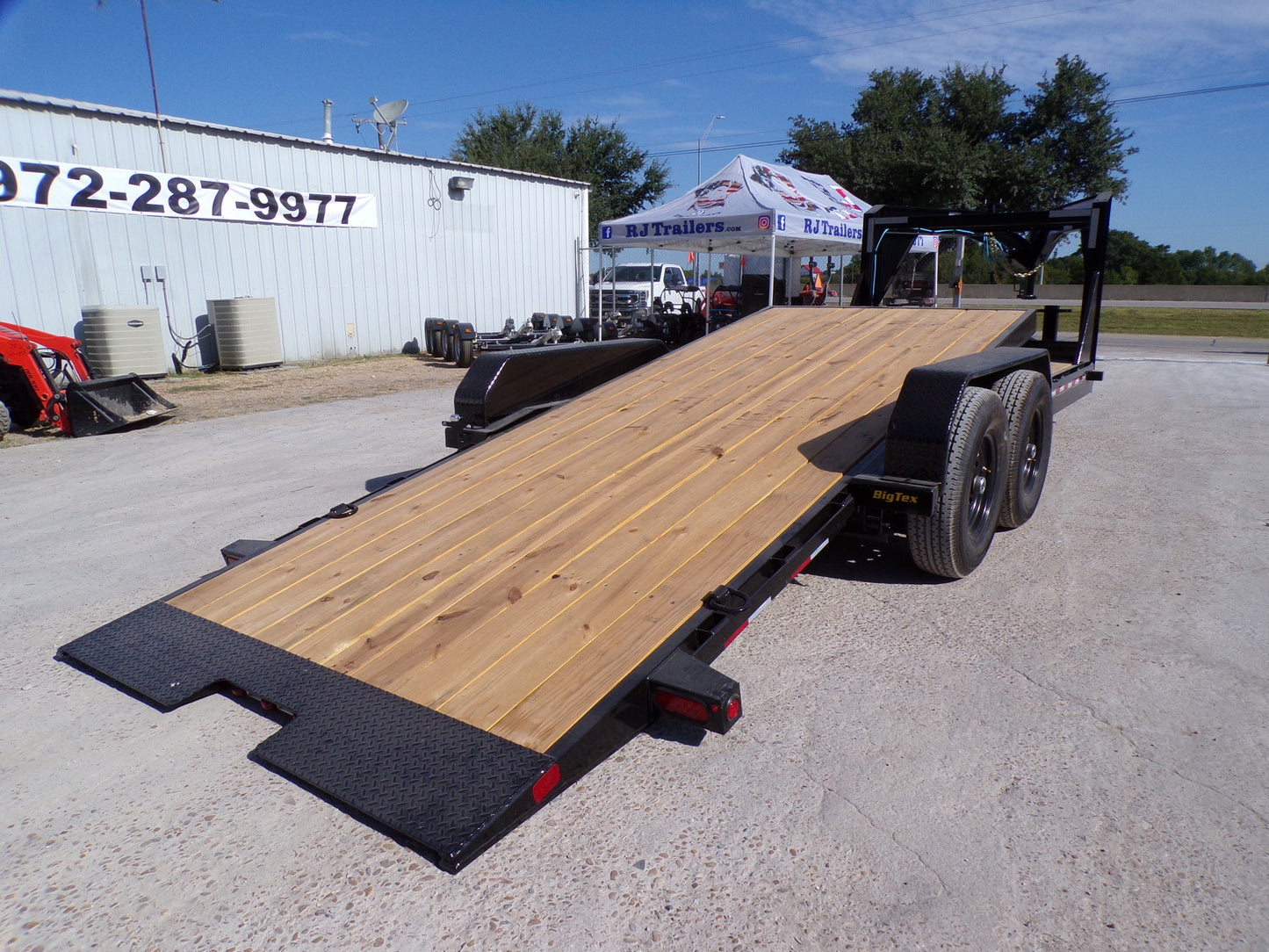 2025 BIG TEX 83x22 TILT Gooseneck Equipment Utility Trailer - FREE SHIPPING !!!