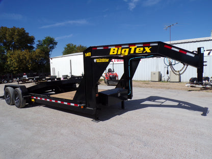 2025 BIG TEX 83x22 TILT Gooseneck Equipment Utility Trailer - FREE SHIPPING !!!