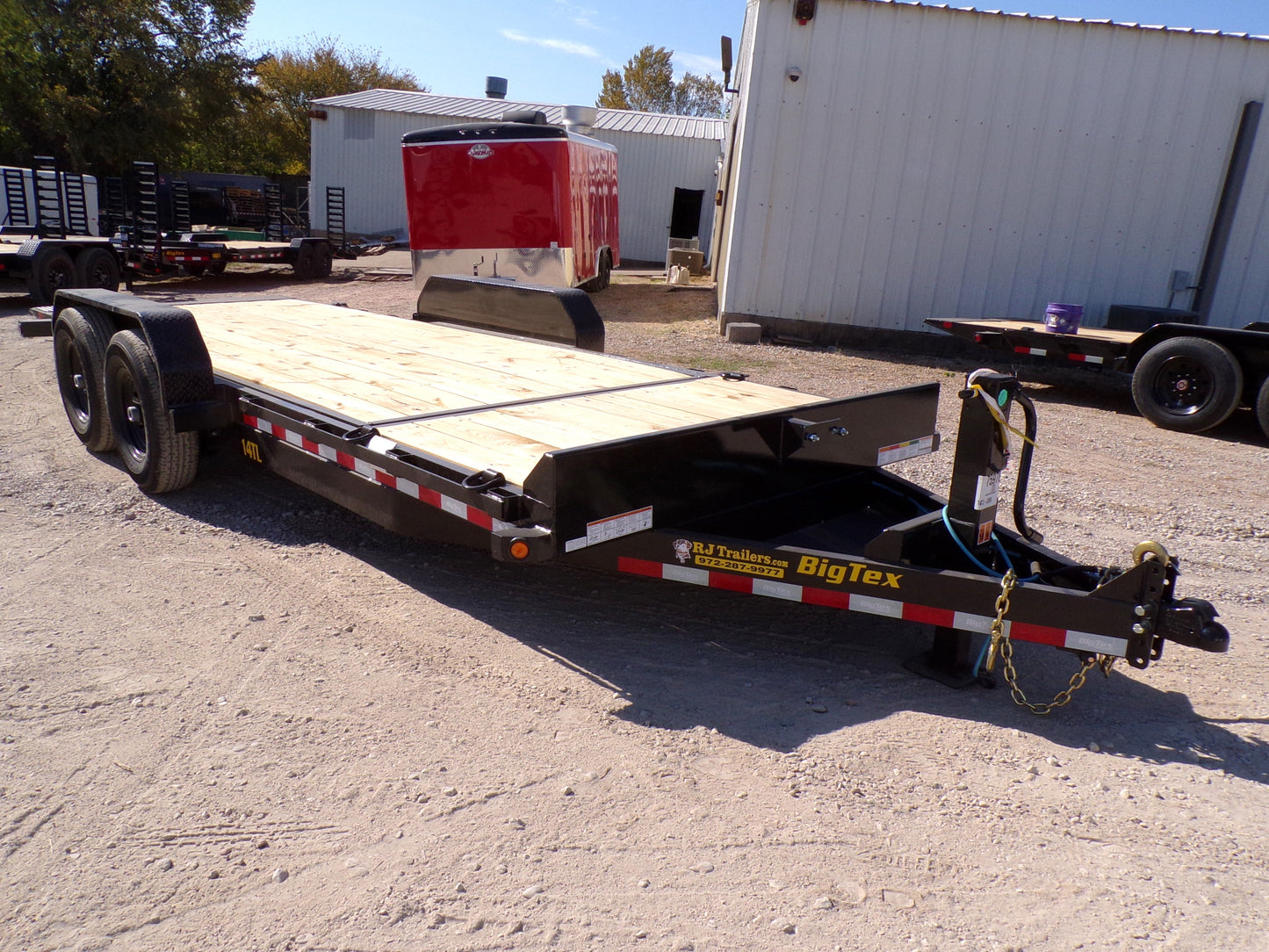 2025 BIG TEX 83x20 TILT Equipment Utility Trailer - FREE SHIPPING !!!