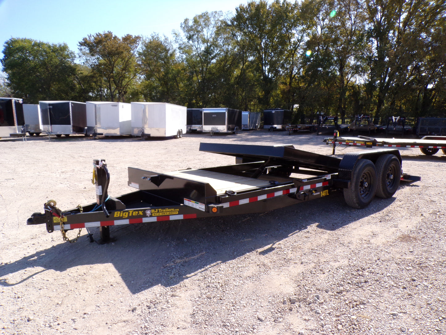 2025 BIG TEX 83x20 TILT Equipment Utility Trailer - FREE SHIPPING !!!