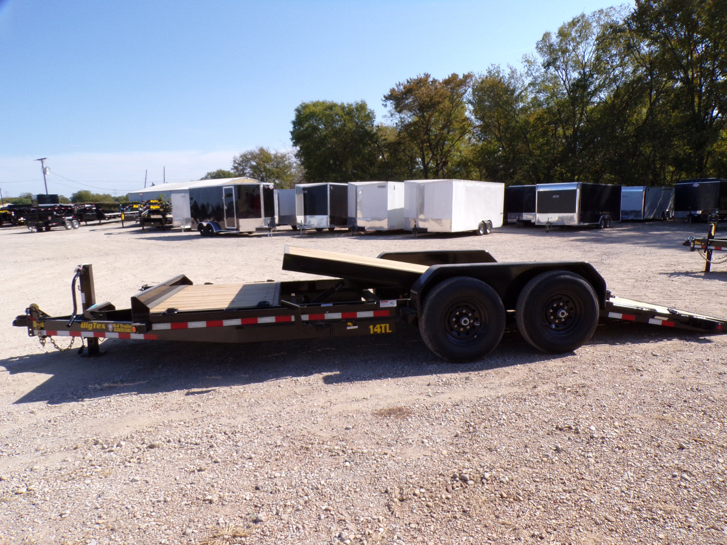 2025 BIG TEX 83x20 TILT Equipment Utility Trailer - FREE SHIPPING !!!