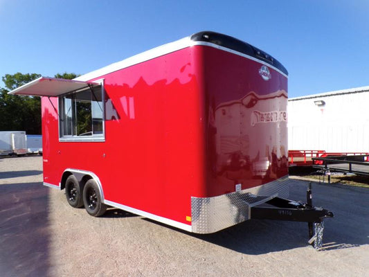 2025 8.5x16 Concession Vending Trailer - FREE SHIPPING !!!